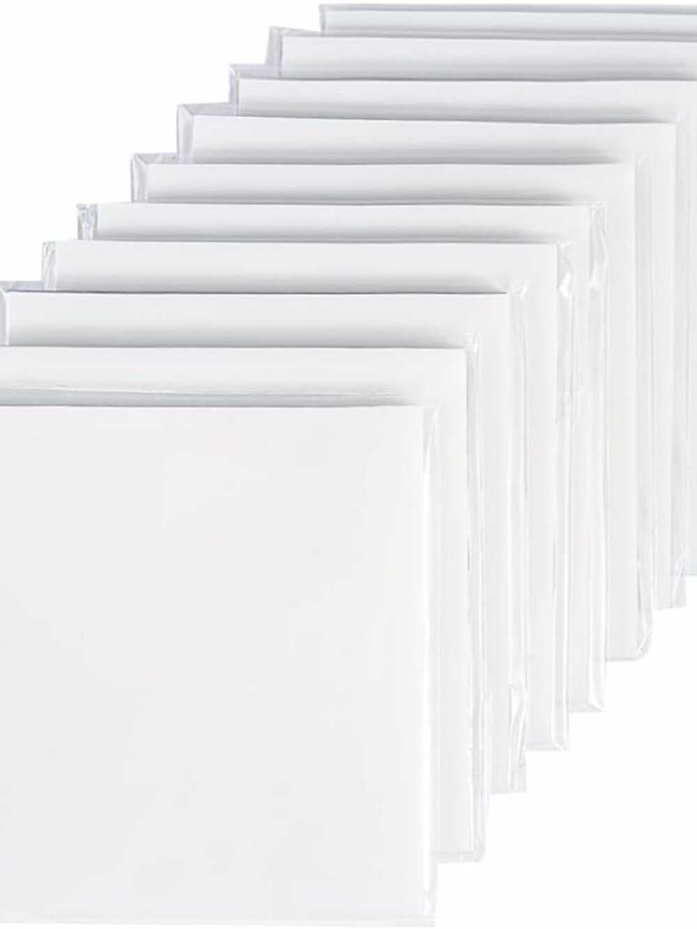 Transparent Sticky Notes,3x3 Inch Clear Sticky Notes,Waterproof White Bible Stic
